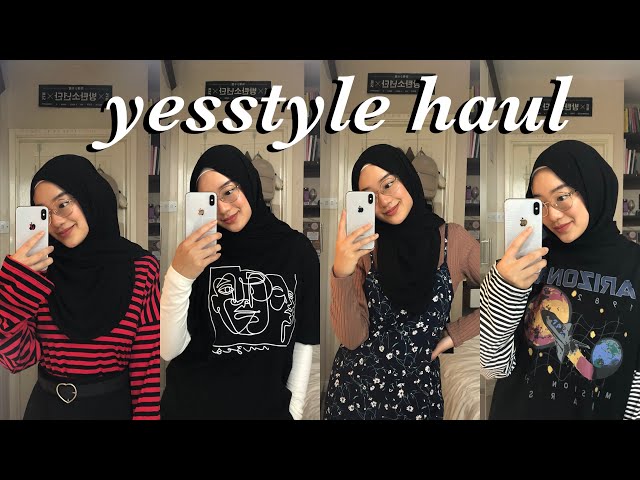 huge yesstyle haul 🌱 comfy clothes  *:･ﾟ✧*:･ﾟ✧