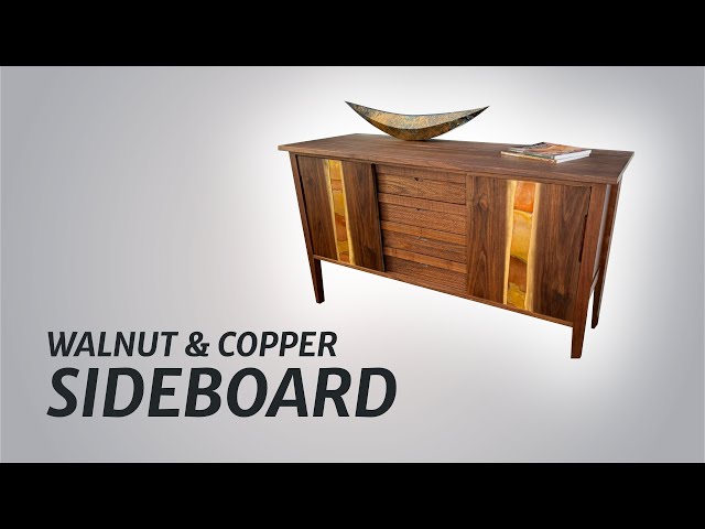 So Much Extra! | Walnut & Copper Sideboard | The Wood Whisperer