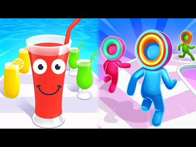 Layer Man vs Juice Run 🌈 Mobile Games Gameplay Android iOS 💥 Nafxitrix Gaming Game 7