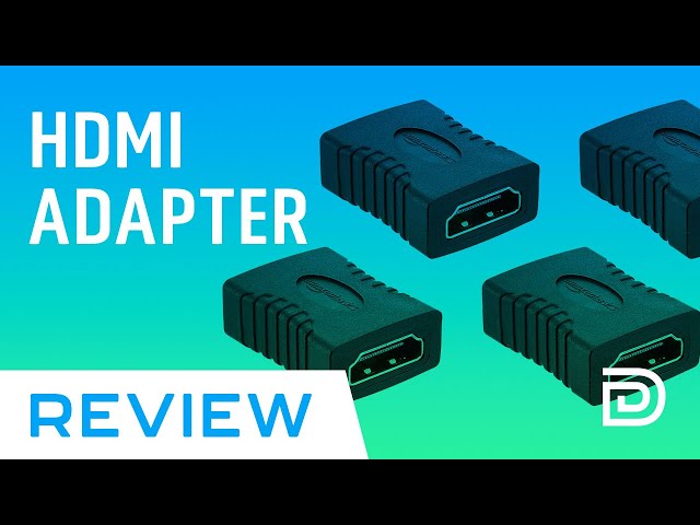 HDMI Connector Coupler Adapter  ► HDMI Female to Female ◄ Amazon 3 pack HDMI Coupler