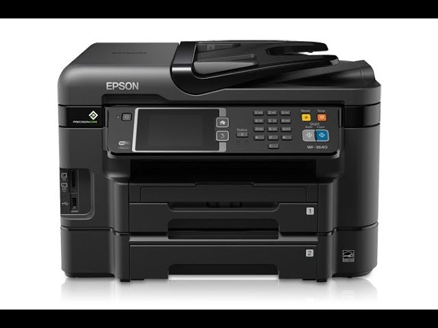 Epson WF- 3640 - How To Clean Printhead - error code 0x97- Solved