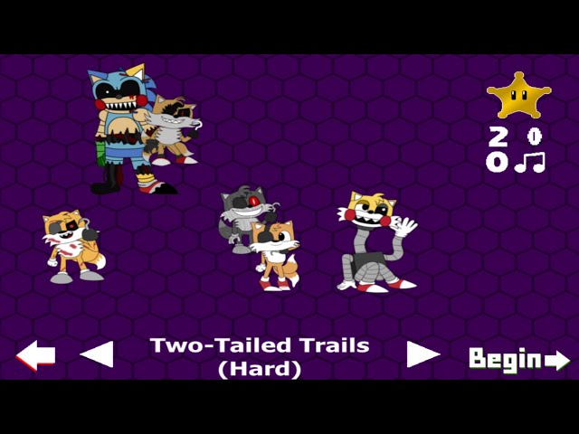 Five Nights At Sonic's Maniac Mania: Two-Tailed Trails Challenge Complete