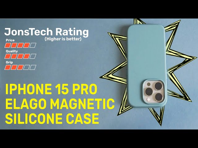 Is Elago the BEST MagSafe Silicone Case for the iPhone 15 Pro?