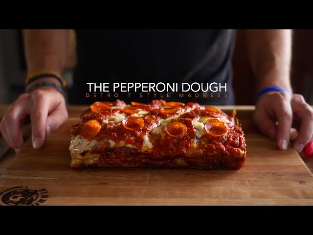 You've never seen a Pizza like this. DETROIT STYLE MADNESS