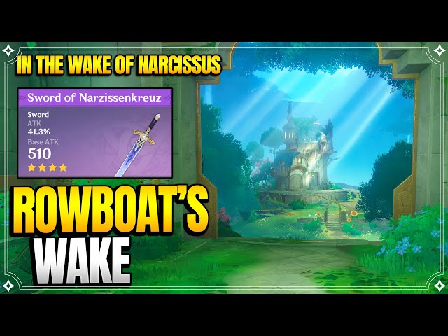 Rowboat's Wake | In The Wake of Narcissus Act 4 | World Quests & Puzzles |【Genshin Impact】