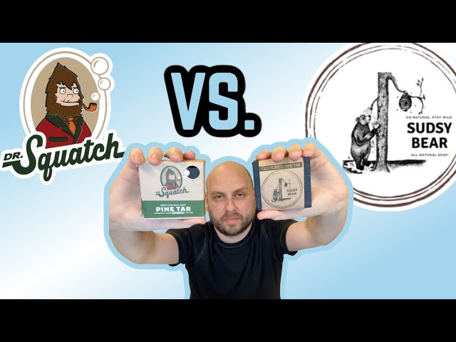 DR. SQUATCH vs. SUDSY BEAR! 11 Scents Compared!