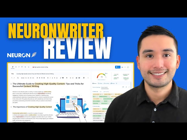 NeuronWriter Review 2024 - Write SEO Optimized Content With An AI Writer