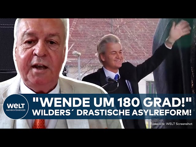 NIEDERLANDE: "Strengste Asylpolitik aller Zeiten!" Rechtspopulist Wilders mit Knallhart-Reform!