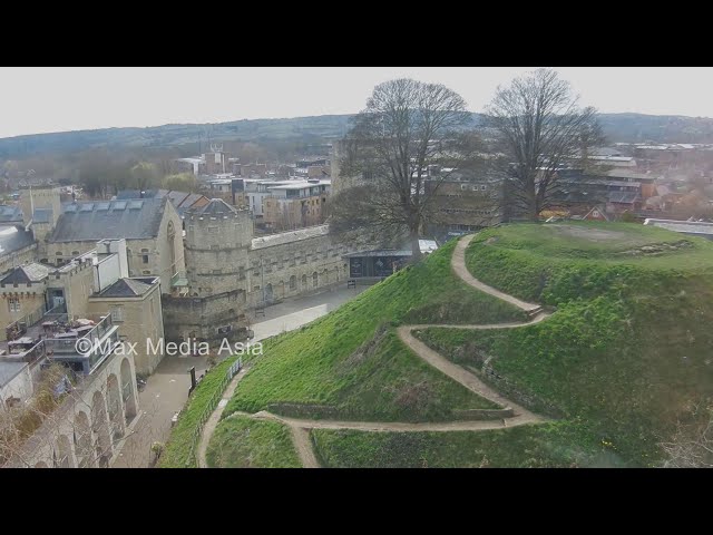 Oxford University Part 12  Nuffield College Tower Views of Castle Mound