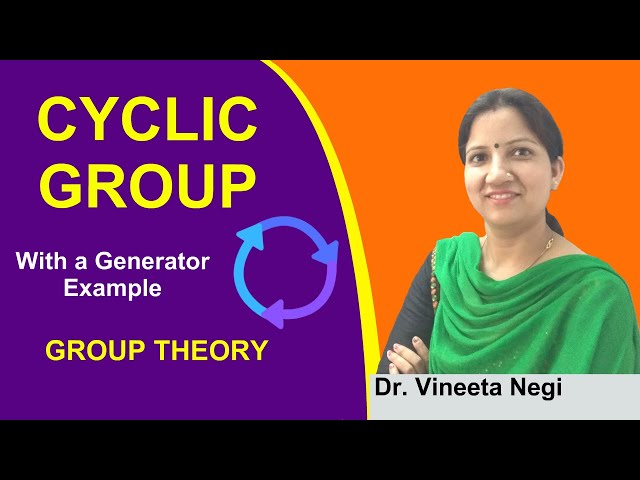 Cyclic Group with a generator Example | Cyclic Group in Group Theory