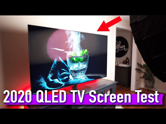 2020 Samsung Q80T QLED TV Screen Test | Reflection, Tone mapping, Viewing Angle [4K HDR]