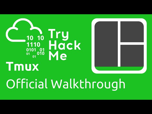 TryHackMe Tmux Official Walkthrough