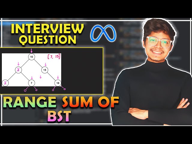 938. Range Sum of BST | Short & Simple | Meta | Google | Facebook