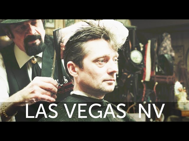 💈 Scissor Slinging Las Vegas Haircut Experience at Cliff's Barber Corral