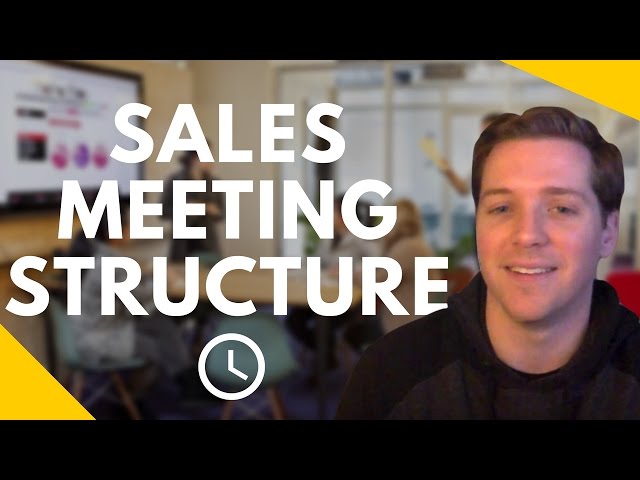 How to Run an Effective Sales Meeting in Under 20 Minutes?