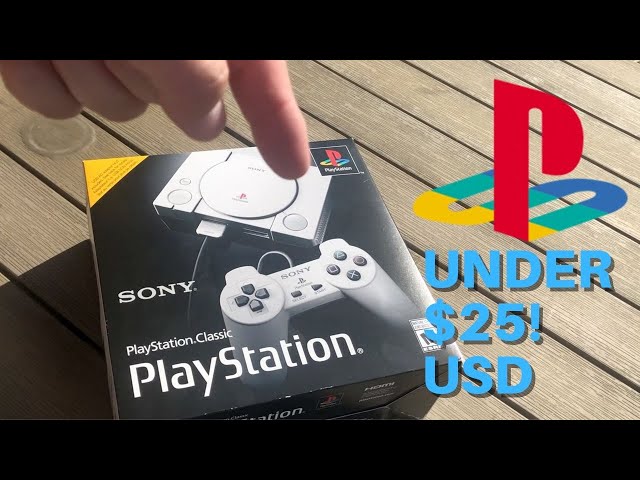 Sony Playstation Classic is a FANTASTIC purchase for under $25
