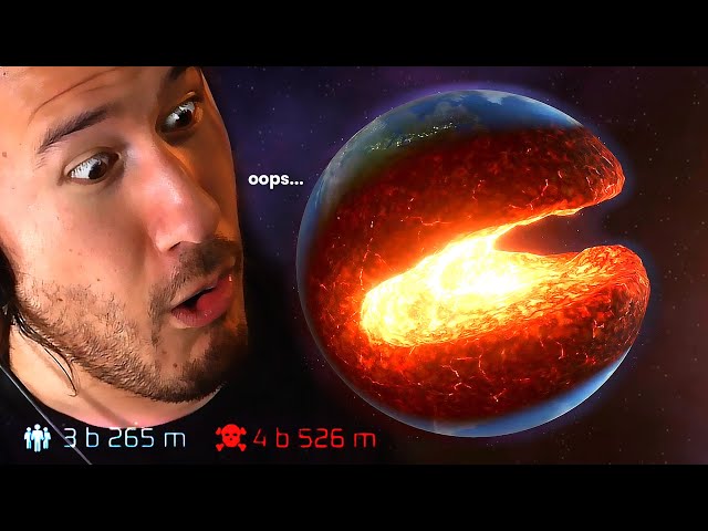 I ACCIDENTALLY DESTROYED THE EARTH | Solar Smash