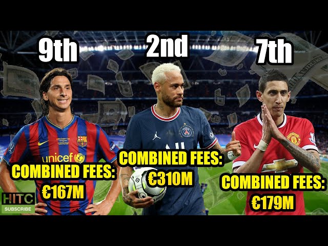 10 Most EXPENSIVE Footballers Ever | NEYMAR IN 2ND?!