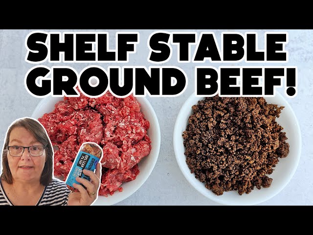 Dehydrate Ground Beef for Shelf-Stable Meat for Your Pantry