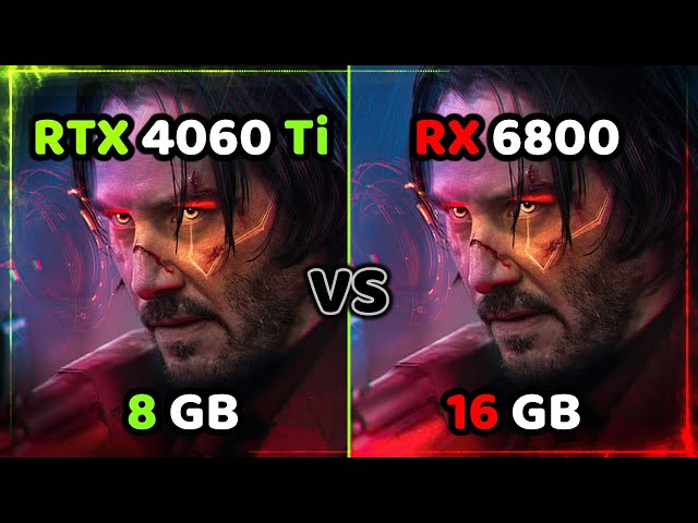 RTX 4060 Ti 8GB vs RX 6800 16GB - Which one is Better? - Test in 2023
