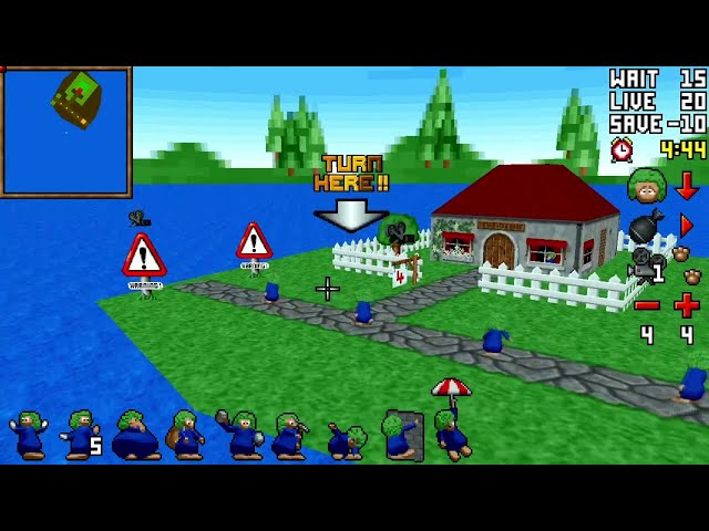 The Lemmings 3D Analogy For Pro-Palestinian Protesters