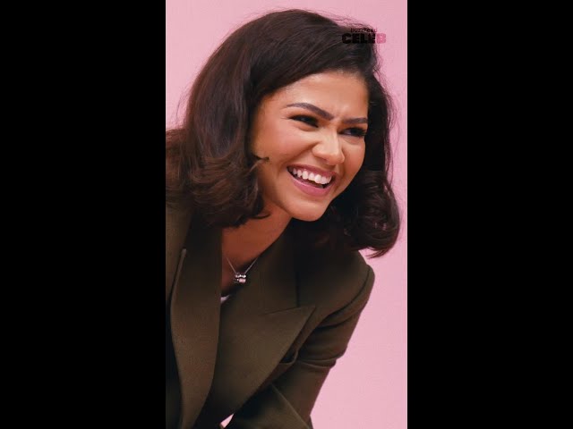 "Who was the last person I sent a meme to? Probably Tom, he gets the most of them." 😂 #Zendaya