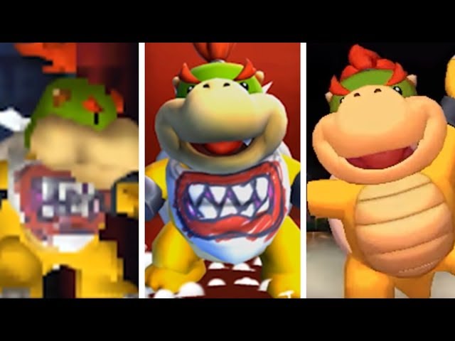 Evolution of Bowser Jr. in Mario Games (2006-2018)