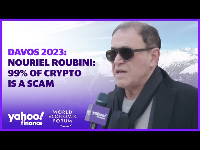 Nouriel Roubini: 99% of crypto is a scam