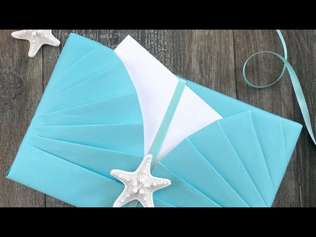 Seashell Themed Gift Wrapping | Gift Packaging Ideas