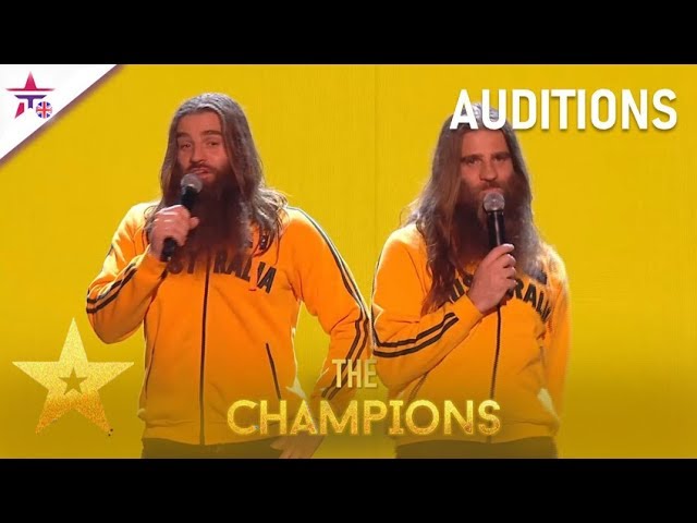 The Nelson Twins: ROFL! Aussie Twins Make The Judges LAUGH!!| Britain's Got Talent: The Champions