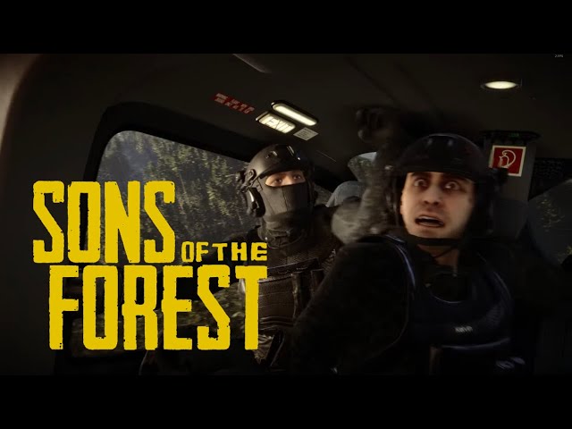Terug het bos in - Sons of the Forest