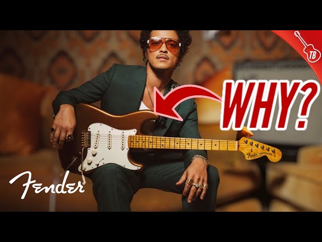 The Fender Bruno Mars Stratocaster - WHY?