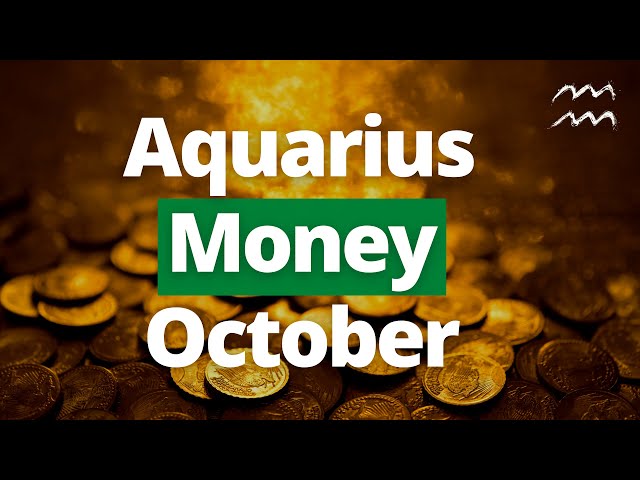AQUARIUS - "Abundance is On Your Mind..." October Career and Money Tarot Reading