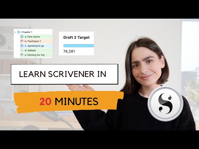 How to Use Scrivener (2024) | *Simple* Tutorial for Overwhelmed Fiction Writers