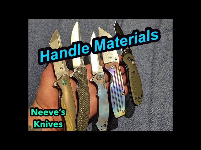 Favorite Knife Handle Material (open tag)
