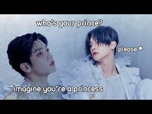imagine you’re a princess🔮who’s your prince? | TXT dating game | castle life….. part 1