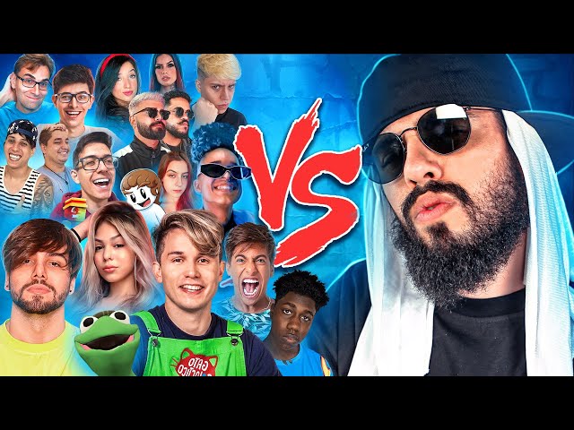 Melhores RIMAS da Batalha de Youtubers 2021