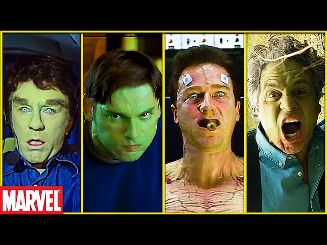 Evolution of Transformation into Hulk in Movies and Shows 1977-2023