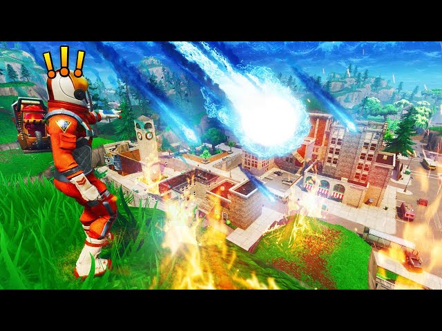TILTED TOWERS Is Going To Be *DESTROYED* By A METEOR?!? Fortnite Battle Royale
