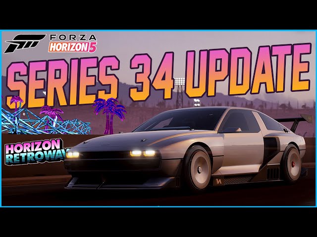 Forza Horizon 5 - Horizon Retrowave Update! 5 New Cars, Neon Highway + More!