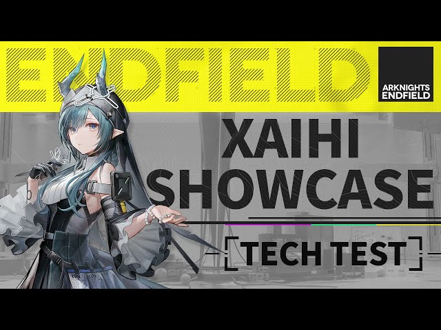 Xaihi Showcase - Abilities + Menu Poses + Idle + Party Poses + Combat |【Arknights: Endfield】