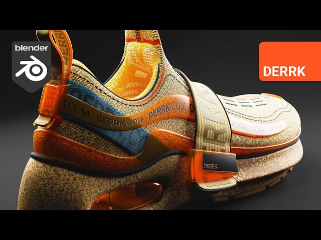 Texturing a Shoe in Blender
