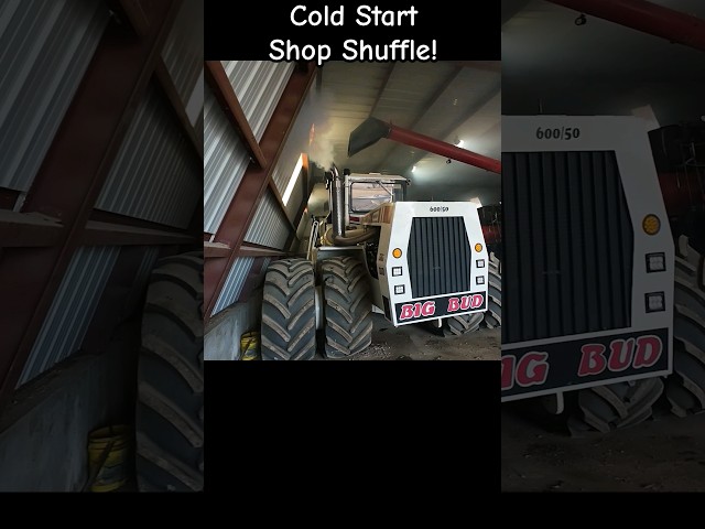 Cold Start Shop Shuffle! #diesel #coldstart #farm #machinery #truck #welkerfarms
