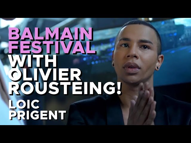 BALMAIN: OLIVIER ROUSTEING BIGGEST MENSWEAR SHOW! by Loic Prigent
