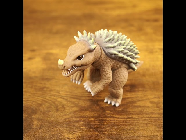 Anguirus Godzilla toy #godzilla  #satisfying