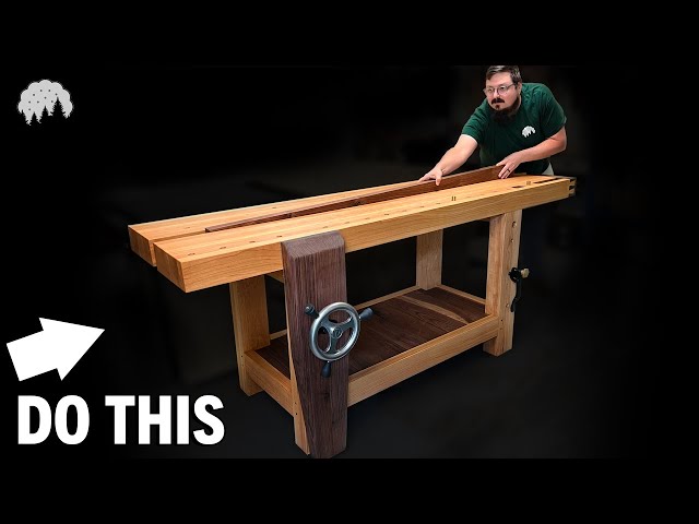 Split Top Roubo Workbench: The Woodworker’s ULTIMATE Project