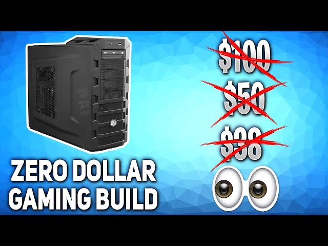 How We Built the Cheapest "Gaming" PC On A Budget