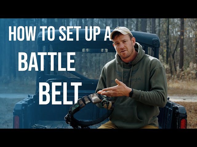 How to Set up a Battle Belt
