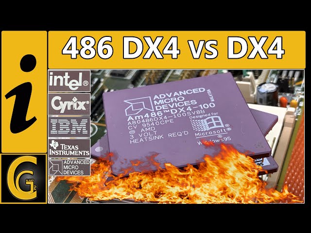486DX4-100 MHz Benchmark Battle [ Intel, Cyrix, AMD, TI, ST]