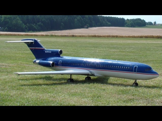 Huge 727 Boeing RC [Specialy Turbine] Model Airliner